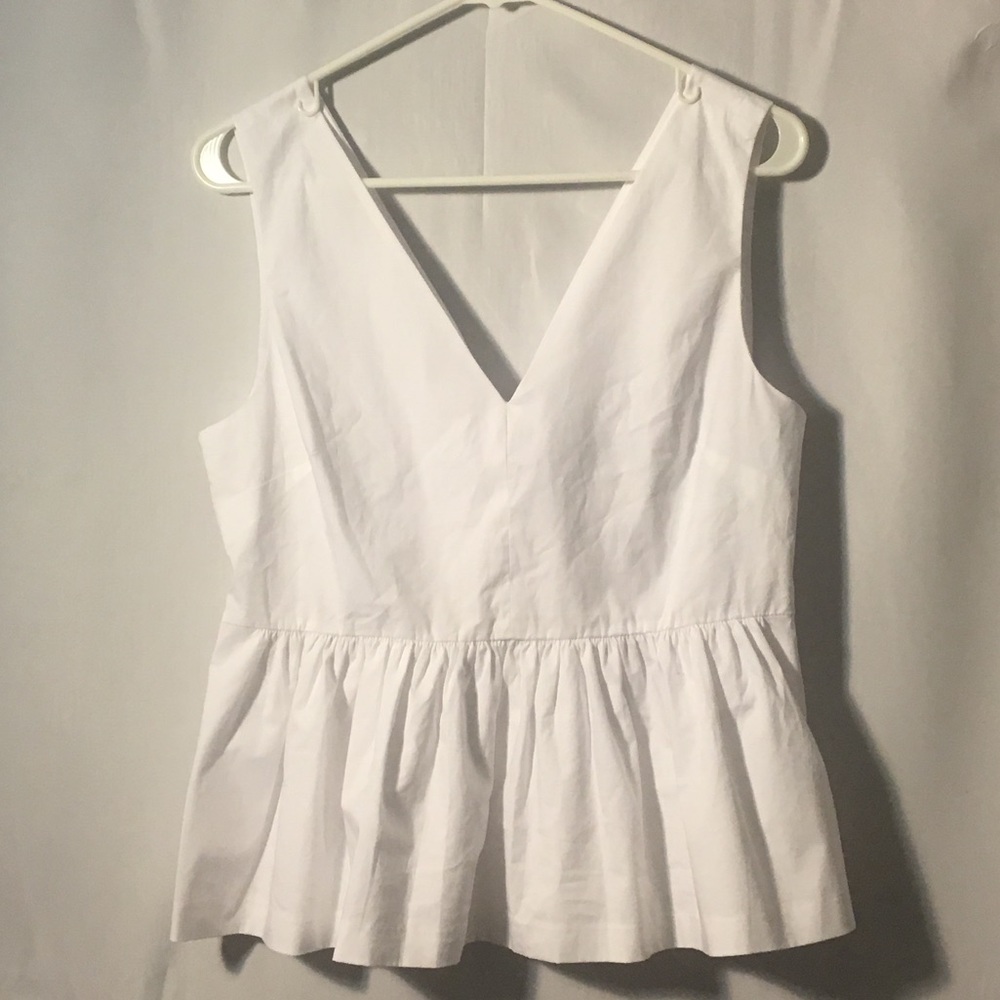 J. Crew Classic Peplum Top